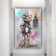 New products wholesale wall art custom frog king photo picture prints original products animal canvas painting