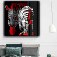 Wall hanging picture frameless animal canvas modern home decoration canvas oil painting art