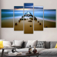 Hotel interior designs nature sea scenery oil painting digital printed canvas paintings for sale