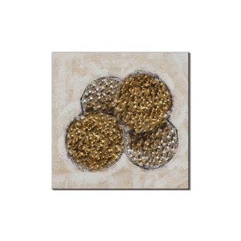 New products metal seal theme wall decorations handmade art oil painting