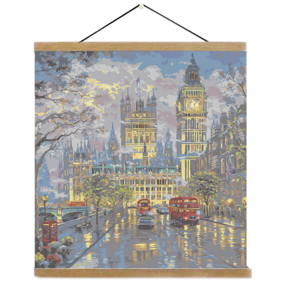 40x50cm DIY Oil Painting by Numbers Set for Adults diy painting by numbers paintboy with frame
