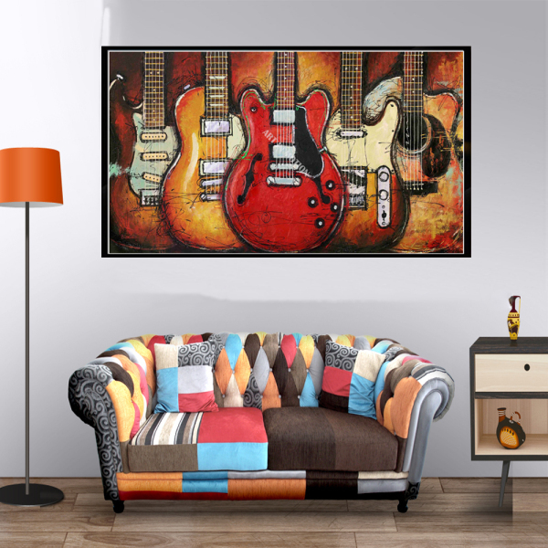 High Quality HD City Landscape Night Picture Modern Home Decor Canvas Print Painting For Living Room