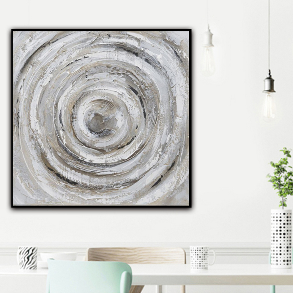 Modern Abstract Texture Painting, Fantastic Artistic Artwork Handmade Painting, Canvas Abstract Oil Painting