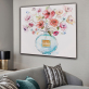 Handpainted Abstract Knife Flowers Oil Painting On Canvas Painting Wall Art Handmade Paintings Large Salon Decoration Unframed