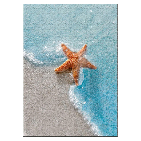 OEM rond cristal strass 5D diamant peinture Kit plage pleine perceuse peinture étoile de mer diamant peinture par numéro Art pour adulte