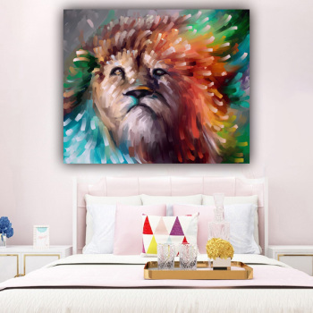 Hot sale OEM Lion Picture Living Room Sofa Background Decorative Painting Printed Canvas Oil Painting Hot sale OEM Lion Picture Living Room Sofa Background Decorative Painting Printed Canvas Oil Painting
