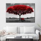 High Quality Painting Canvas Wall Art Modern Landscape Tree Canvas Print Picture For Hotel Decor Picture