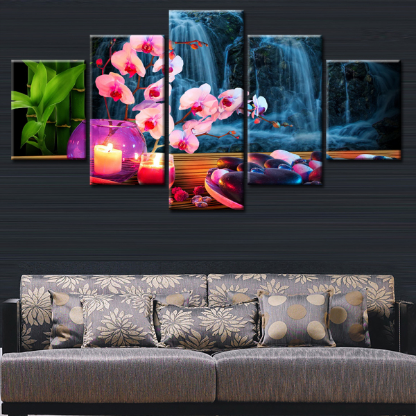 New coming art paintings print Landscape art print oil painting custom printed canvas painting