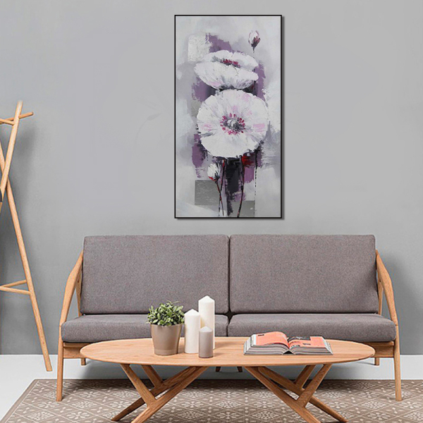 High Quality Handmade Artwork Abstract Painting Modern Canvas Flower Oil Painting For Living Room Decor