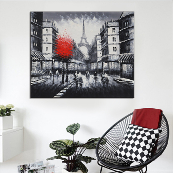 London City Diy Painting By Numbers Ship Sailing Oil Painting On Canvas Beach Cuadros Decoracion Acrylic Scenery Wall Art