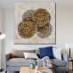 New products metal seal theme wall decorations handmade art oil painting