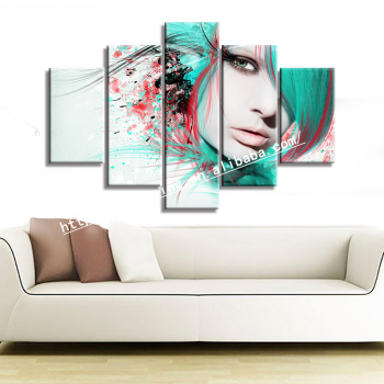 Unique design artistic beauty canvas print painting ideas design printing canvas decorative painting
