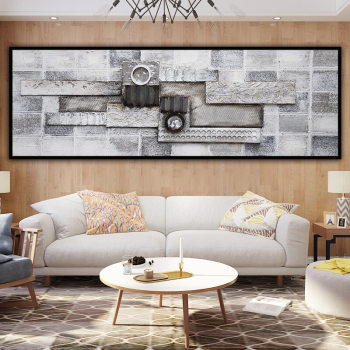100% main Texture peinture à l'huile abstraite abstraite baïonnette Art mur photos pour salon maison bureau décoration