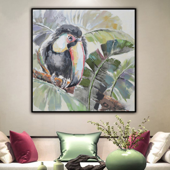 Animal Oil Painting on Canvas Pop Art Poster and Print Abstract Art Wall Picture for Living Room Decor