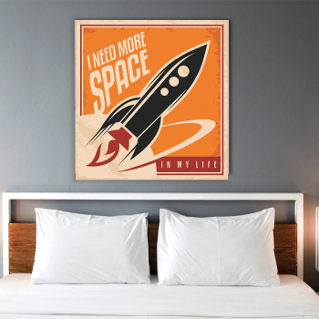 Wholesale custom art painting wall decoration airship picture printing canvas painting