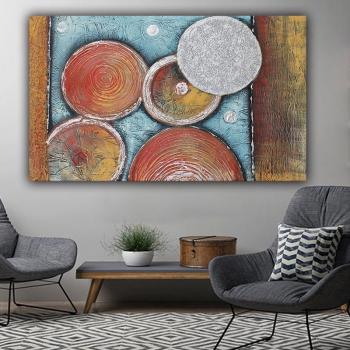 Modern Abstract 100% Handmade Oil Painting Home Decor Wall Pictures Large Canvas Art Paint For Living Room Unframed