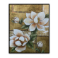 Handmade  Texture Oil Painting View White flowers Abstract Art Wall Pictures  Decoration