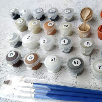 Figure Painting By Numbers Frameworks Coloring by Numbers Paint by Number on Canvas Modular Pictures by Numbers