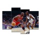 Attractive Style NBA Basketball Sports Portrait Art Wall Painting, Canvas Art Painting Home Decoration Painting