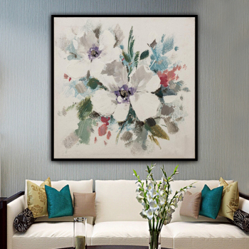 Wholesale Custom Home Flowers in full bloom  Painting  Handmade Oil Painting  for home decor