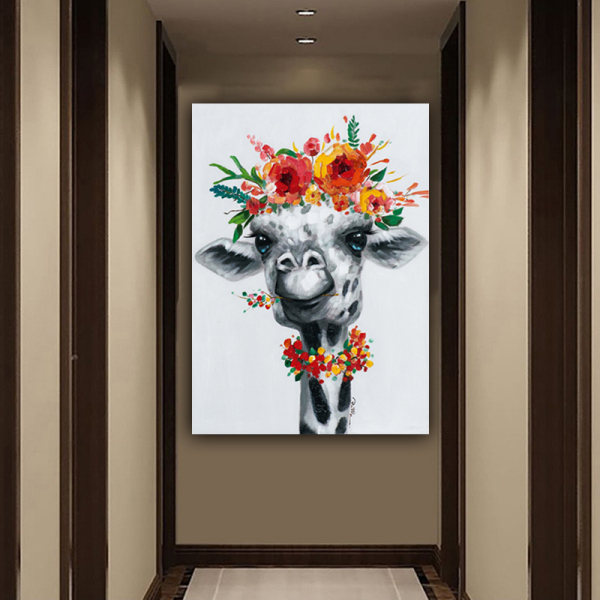 Animal Oil Painting Oil Art Abstract Painting Danfen Home Decoration Art Abstract Animal Handpainted Oil Painting Art Canvas