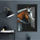 Wholesale Custom New 3D Rhinestone Decorative Framed Hanging Glass Painting Other Wall Paintings Art on Acrylic