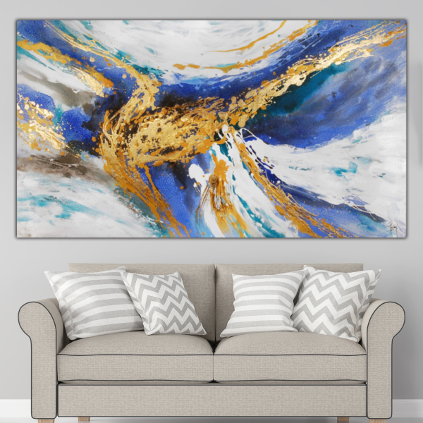 Custom Paintworks Abstract Thick Texture Custom Handmade Oil Painting On Canvas