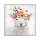 High Skills Artist Handmade Abstract Oil Painting on Canvas Modern Art Color Sheeps with flowers Painting for Wall Pictures