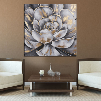 oil painting flowers in vases wall art decor hotel picture home decoration accessories modern abstract canvas art