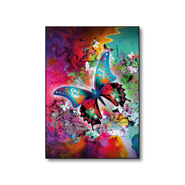 YiWu factory high quality Butterfly DIY 5D diamond painting by numbers for adults paint by numbers