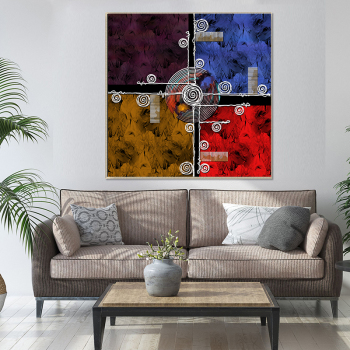 40*50 Paint By Numbers Kits Oil Painting Abstract Acrylic With Coloring DIY Paintings By Numbers Art On Canvas