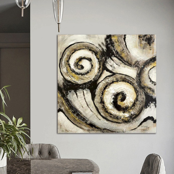 Pintura al óleo abstracta moderna sobre lienzo, carteles e impresiones, pintura de arte de pared, cuadro de arte abstracto para la decoración del hogar de la sala de estar