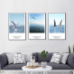HD Seagull Poster Picture 3 Panel Modern Wall Art Canvas Printed Painting Hot Selling In AU market
