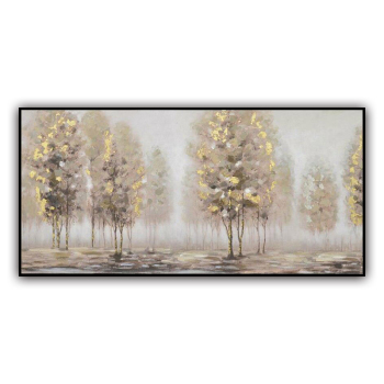 Home Decor Hand Made oil painting Natural scenery, Decorative painting of trees
