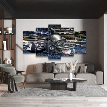 Wholesale picture custom print wall Dallas Cowboys sports art printed canvas painting set for living home