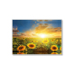 Custom canvas print Picture, Nature Scenery Painting for Adults, Sunflower Print oil painting