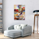 China Factory Wholesale Africa hot naked women portrait picture frameless printed canvas wall decorative paintings
