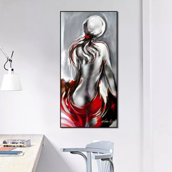 Single Panel Canvas Print Sexy naked woman Oil Painting Wall Art Pictures For Living Room Home Decoration