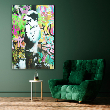 Wholesale modern art home prayer boy portrait picture decorative printing canvas artwork painting