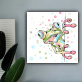 Summer fresh wall art custom design cartoon cute frog photo picture print canvas oil painting