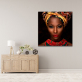 Wholesale Wall Art Custom Design Canvas Painting, Black Women Photo Picture painting wall art