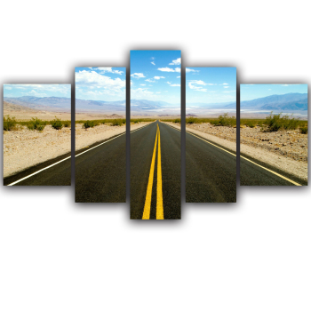 Modern Canvas 5 Panel Road extension Expressway scenery Wall Art Poster HD Print Painting Modular Pictures Modern Canvas 5 Panel Road extension Expressway scenery Wall Art Poster HD Print Painting Modular Pictures
