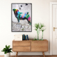 Art custom painting color animal dog picture home hotel decoration printing canvas painting