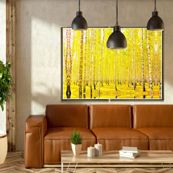 Painting Decoration Autunm Landscape Tree Home Hotel Coffee Bars Office Custom Canvas Paintings For Home Decoration
