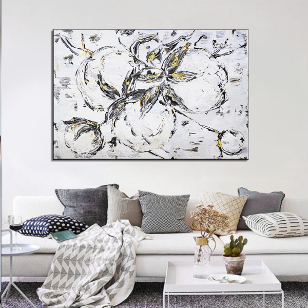 Custom Wholesale Modern Minimalist Watercolor Abstract Geometric Oil Painting Print Wall Art Picture
