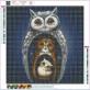 Wholesale Custom Blank Owl AB Round Crystal Rhinestones Diamond Painting 5D full drill Painting of A Diamond for adult