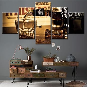 Custom design prints wall art painting The Atmosphere Of The Bar theme prints painting artwork