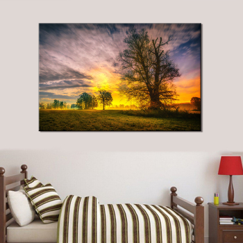 Modern Landscape Tree Forest Abstract Canvas Painting Poster Print Wall Art Picture For Living Room Home Decor No Frame