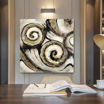 Peinture à l'huile abstraite moderne sur toile affiches et impressions mur Art peinture abstraite Art photo pour salon décor à la maison
