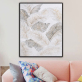 Golden Plant Leaf Canvas Poster Print Modern Home Decor Abstract Wall Art Painting Nordic Living Room Decoration Picture